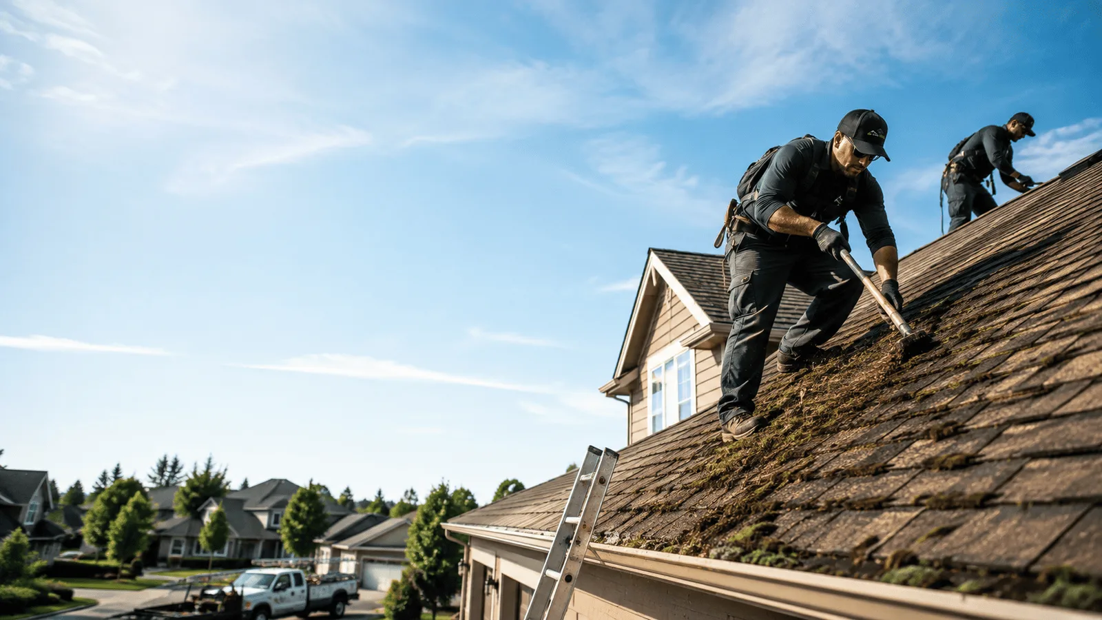 Roof Moss Removal in Clements, MD near me
